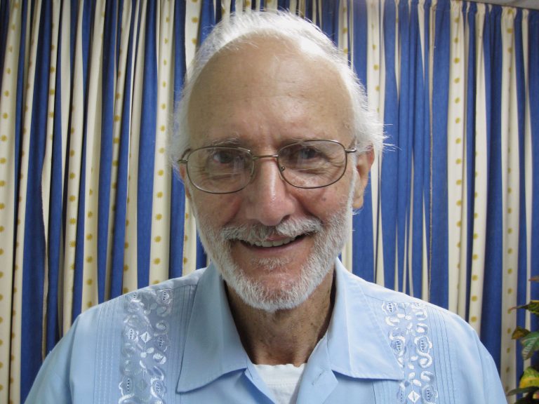   FILE - In this Nov. 27, 2012 file photo provided by U.S. lawyer James L. Berenthal, jailed American Alan Gross poses for a photo during a visit by Rabbi Elie Abadie and Berenthal at Finlay military hospital in Havana, Cuba. The top Cuban diplomat for North American affairs on Wednesday, Dec. 5, 2012, accused Washington of lying about the health and confinement conditions of Gross, a U.S. government subcontractor imprisoned on the island. Gross is three years into a 15-year sentence for crimes against the Cuban state in a case that has chilled already frosty relations between the two nations. (AP Photo/James L. Berenthal, File)  