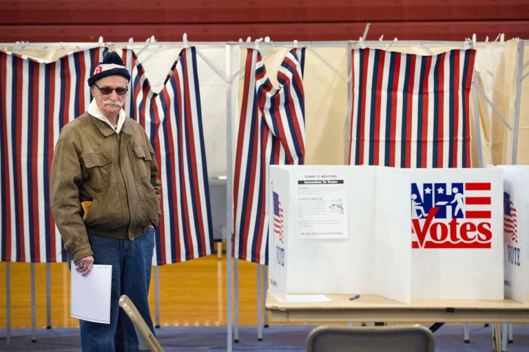 Very few say their parties are responsive to them. (AP Photo/John Minchillo)