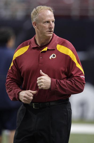 Tom Gannam/AP
Defensive coordinator Jim Haslett was behind the Redskins'31st-ranked defense in 2010 but has the unit at No. 5 in2011.