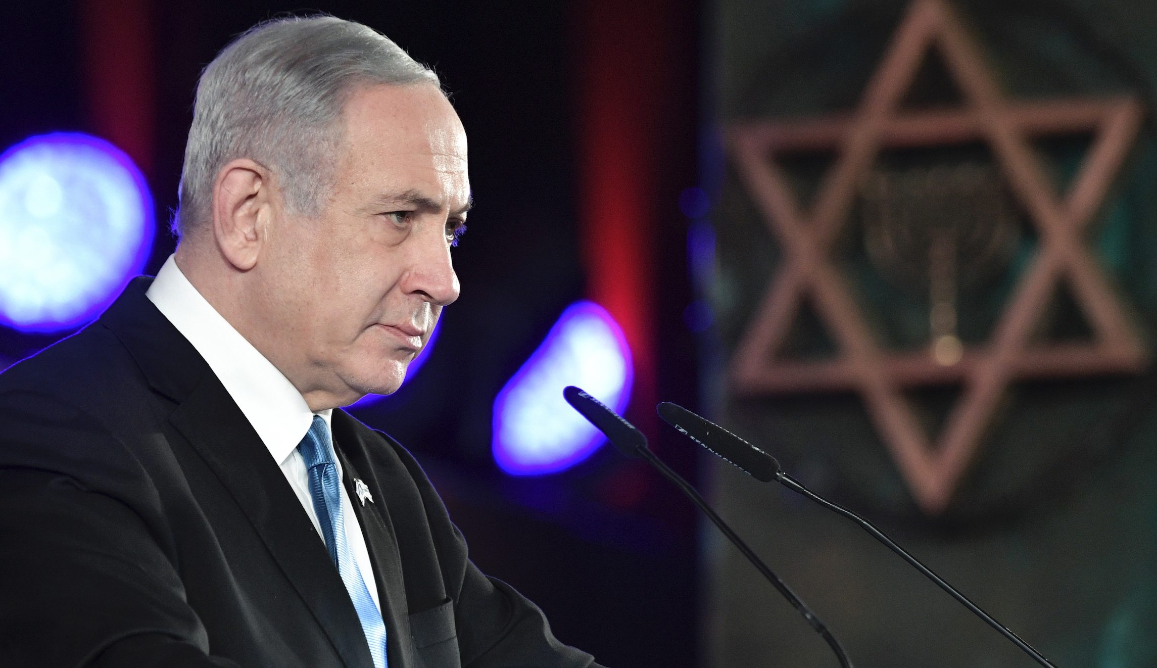 Netanyahu bashes ‘tyrants of Tehran’ in Holocaust memorial speech