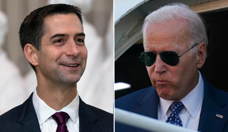 Tom Cotton agrees with Biden on sending cluster munitions to Ukraine