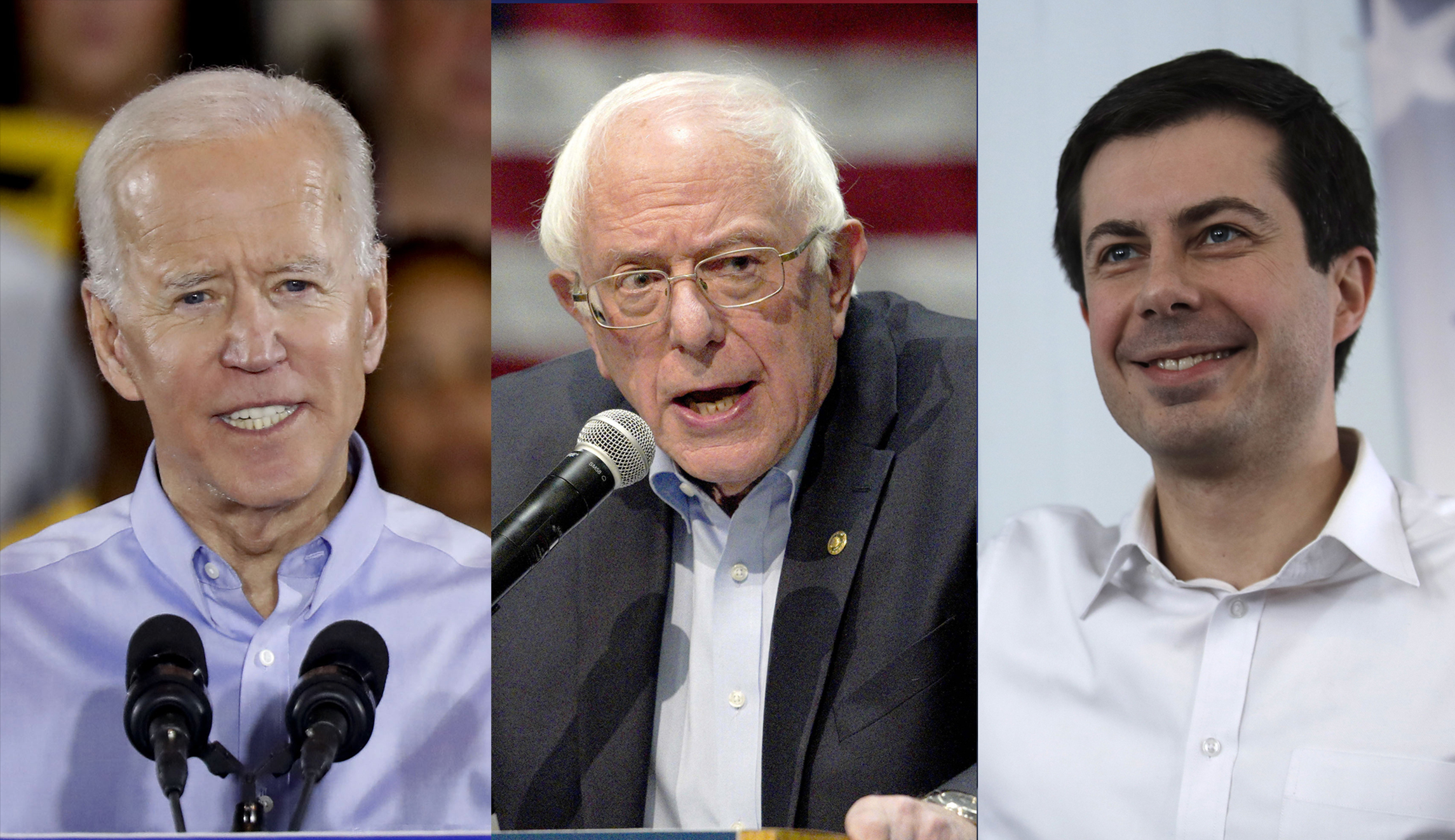 South Bend’s Buttigieg trails in Indiana, 3rd behind Biden, Sanders
