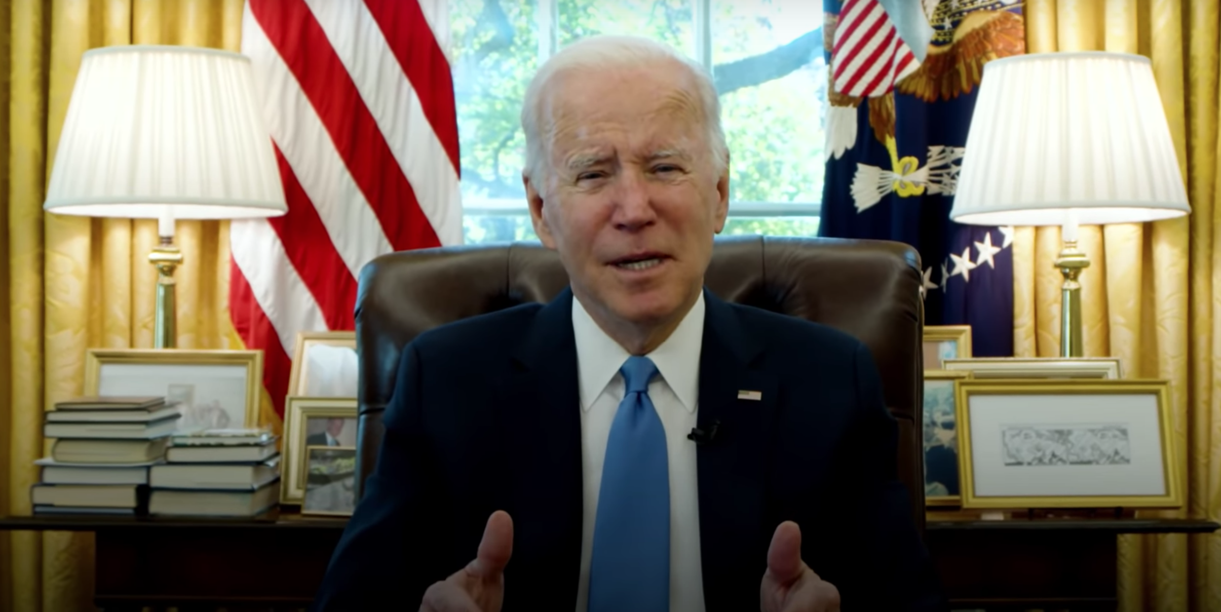 VIDEO: As supply chain issues continue, Biden tries to reassure the public