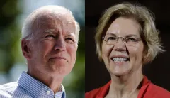 Warren leads, Biden falls to third in Iowa poll