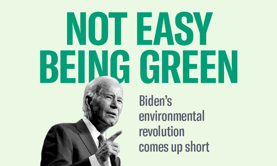 How Biden has struggled to keep Democrats together on environmental push