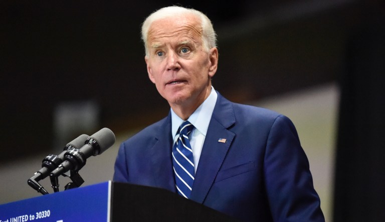 Democratic presidential candidate and former vice president Joe Biden speaks at a campaign event in Sumter, S.C, on Saturday, July 6, 2019.