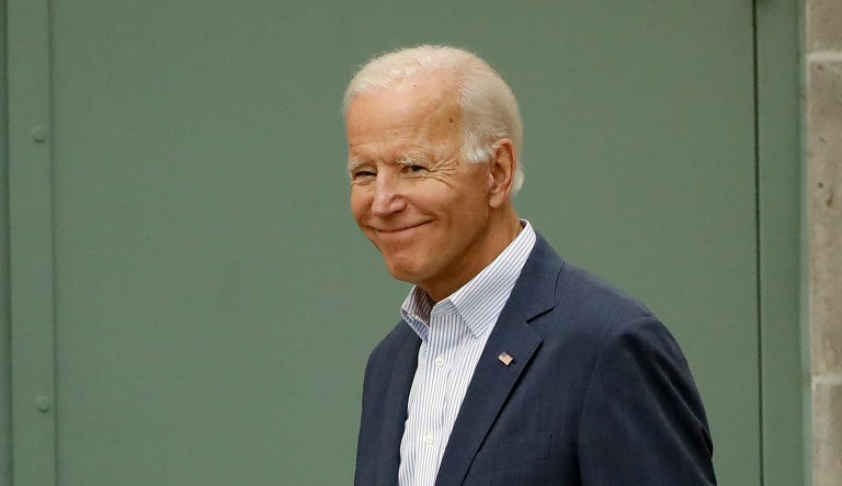 Democratic presidential candidate former Vice President Joe Biden speaks at a community event, Wednesday, July 17, 2019, in Council Bluffs, Iowa. 