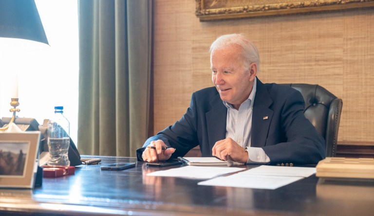 ‘Keeping busy!’: Biden tweets first public comments since COVID-19 diagnosis