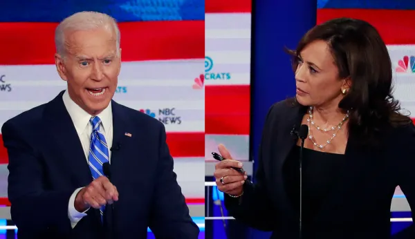 Joe Biden caught in headlights as Kamala Harris pounces in Democratic debate