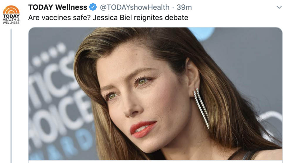 ‘Today Show’ faces backlash after tweet asking if vaccines are safe