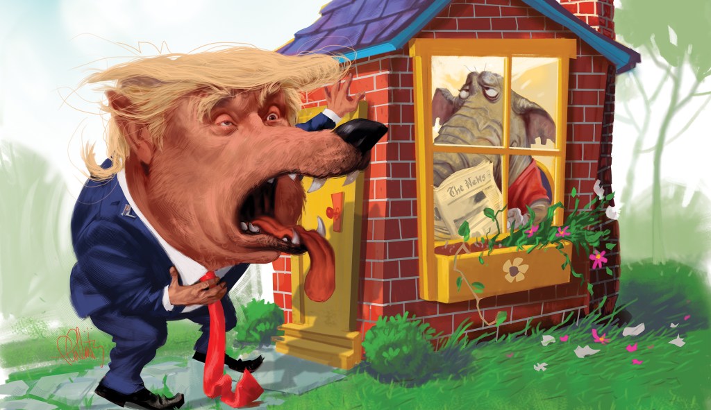 Who’s afraid of the Big Bad Trump?