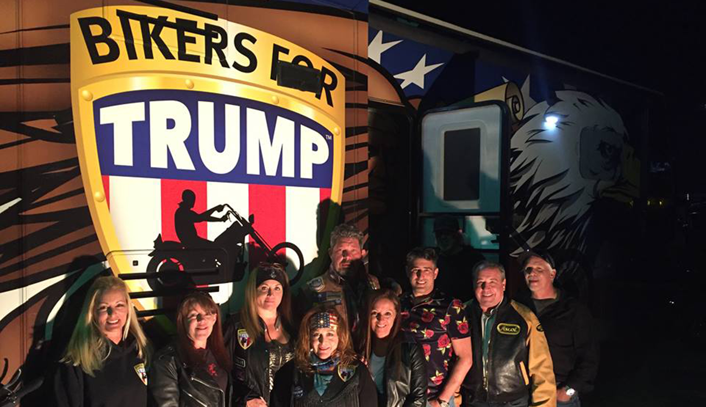 Full throttle: Bikers for Trump has big plans