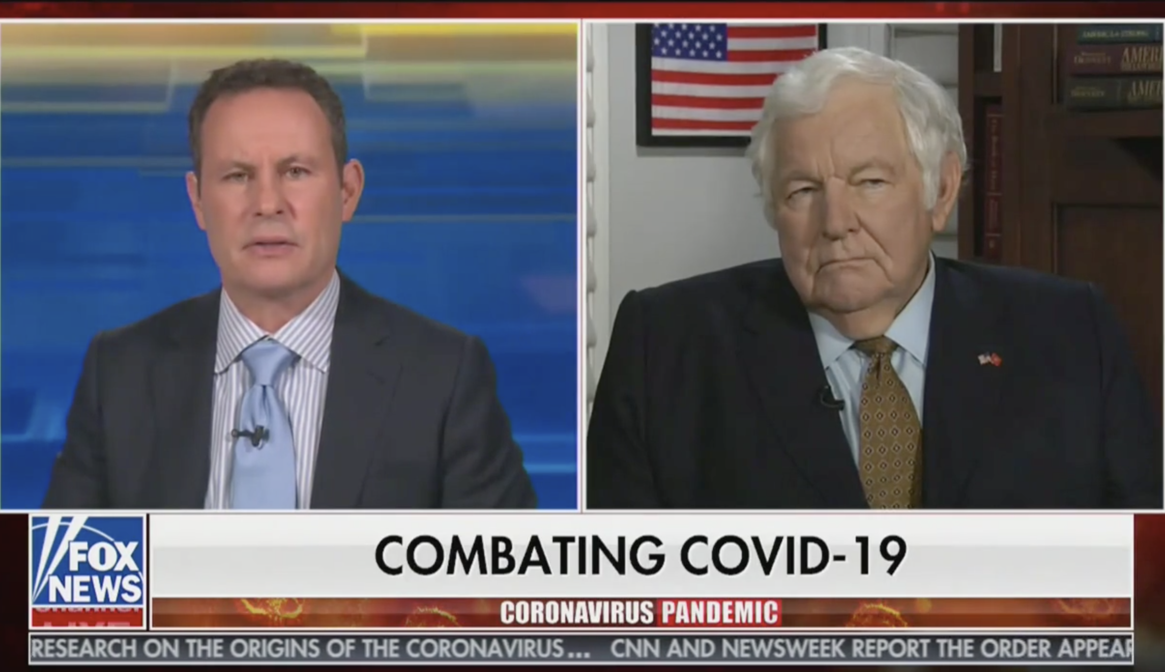 Fox News contributor claims there is no coronavirus pandemic