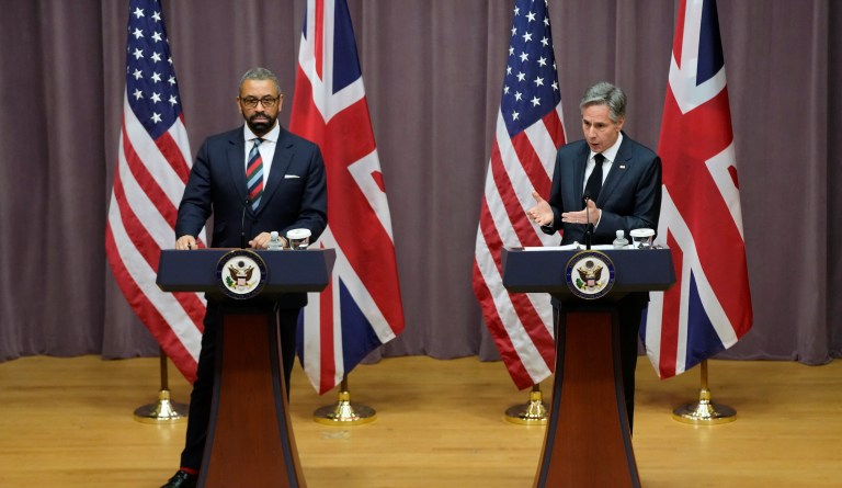 UK urges US to stick with Ukraine even if counteroffensive is unsuccessful