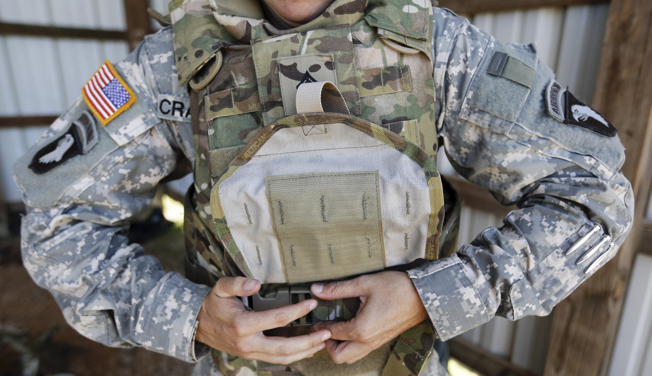 ‘Common sense’: Bipartisan push for better-fitting female body armor for troops