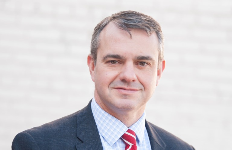 Jim Bognet, a Republican candidate in Pennsylvania, is seen.