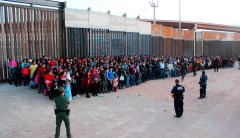 Smugglers push triple-digit groups of families and children across border, threatening Biden agenda