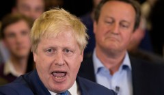David Cameron says Boris Johnson behaved ‘appallingly’ over Brexit and ‘never argued for leaving the EU’