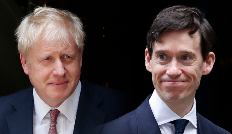 Boris Johnson and Rory Stewart are shown.