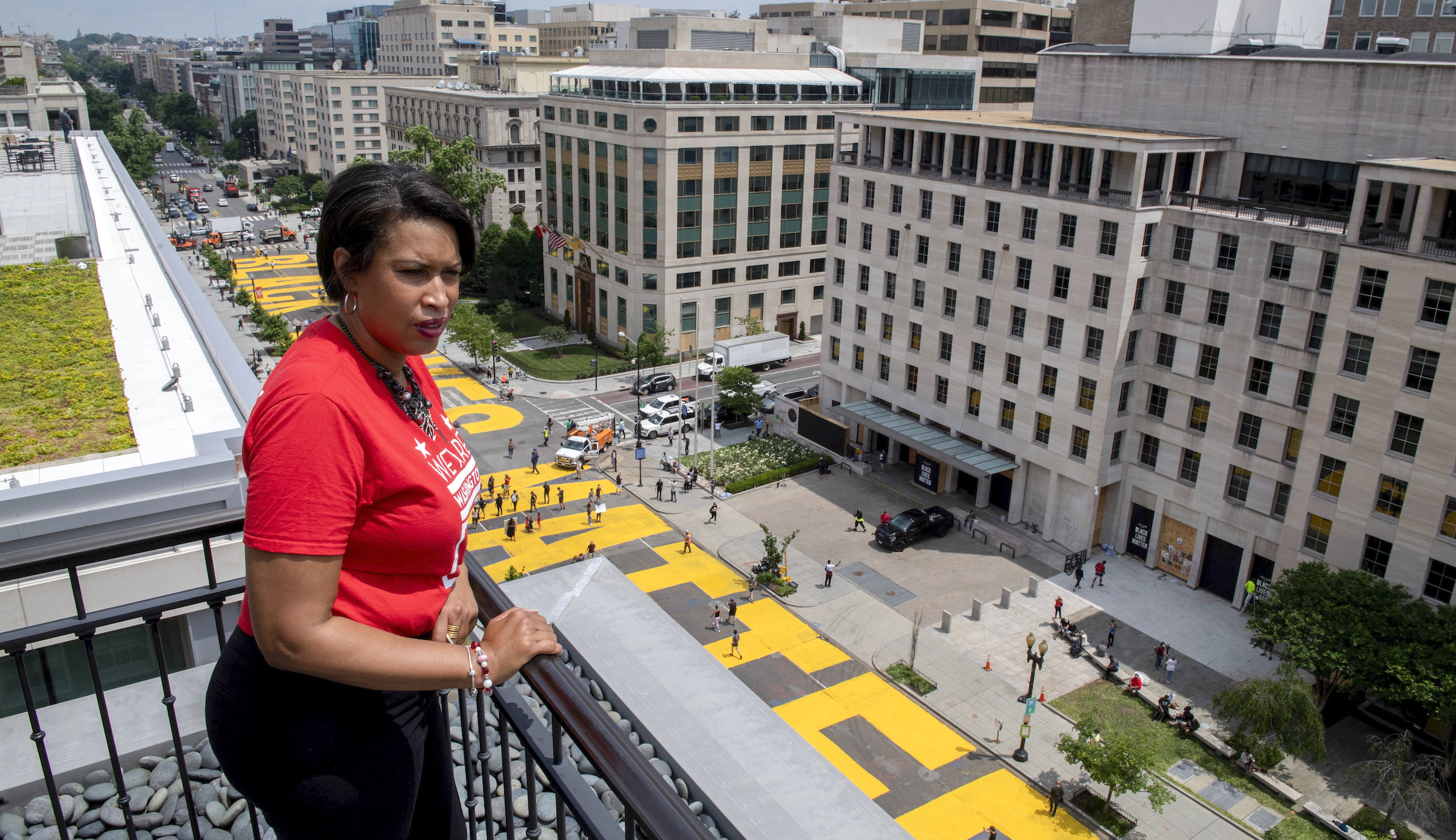 ‘Black Pre-Born Lives Matter’: Anti-abortion groups sue DC mayor after sidewalk messages banned