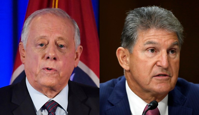 Phil Bredesen and Joe Manchin are pictured.