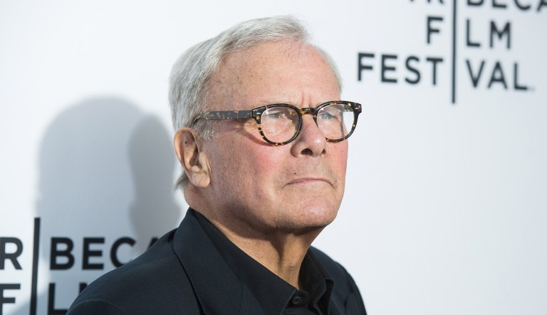Tom Brokaw attends the 2015 Tribeca Film Festival opening night premiere of "Live From New York!" at The Beacon Theatre on Wednesday, April 15, 2015, in New York.