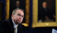 Democrats renew battle with Mick Mulvaney over his comments on lobbyists