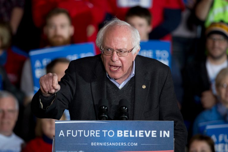 Sanders is up 53 percent-39 percent over Clinton among Granite State Democratic voters who are likely to participate in the first-in-the-nation primary. (AP Photo/Jae C. Hong)