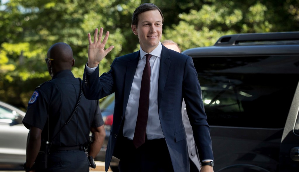 Jared Kushner admits he accepted dirt from the Russians (literally)