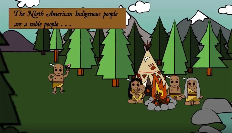 The video, which went online Monday, is supposed to be 