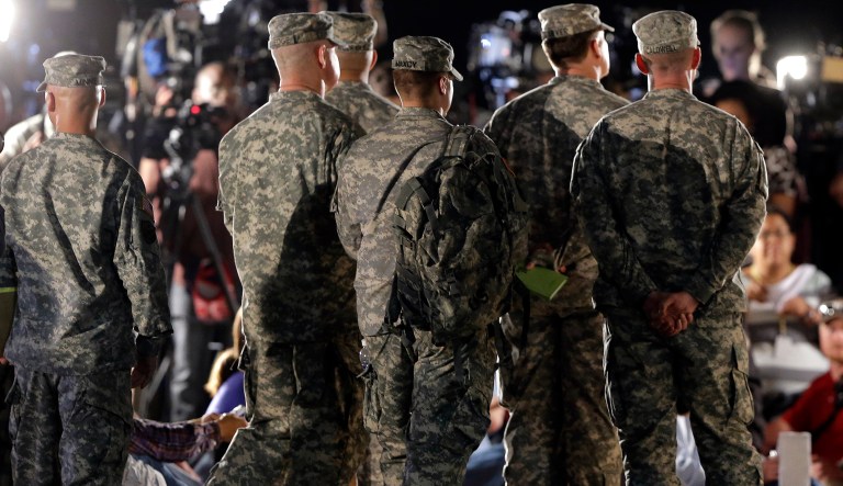 A poll conducted less than one month prior to President Trump's decision on Wednesday to reverse an Obama-era policy that allowed transgender individuals to serve openly in the military found more people opposed than supported it. (AP Photo/Eric Gay)