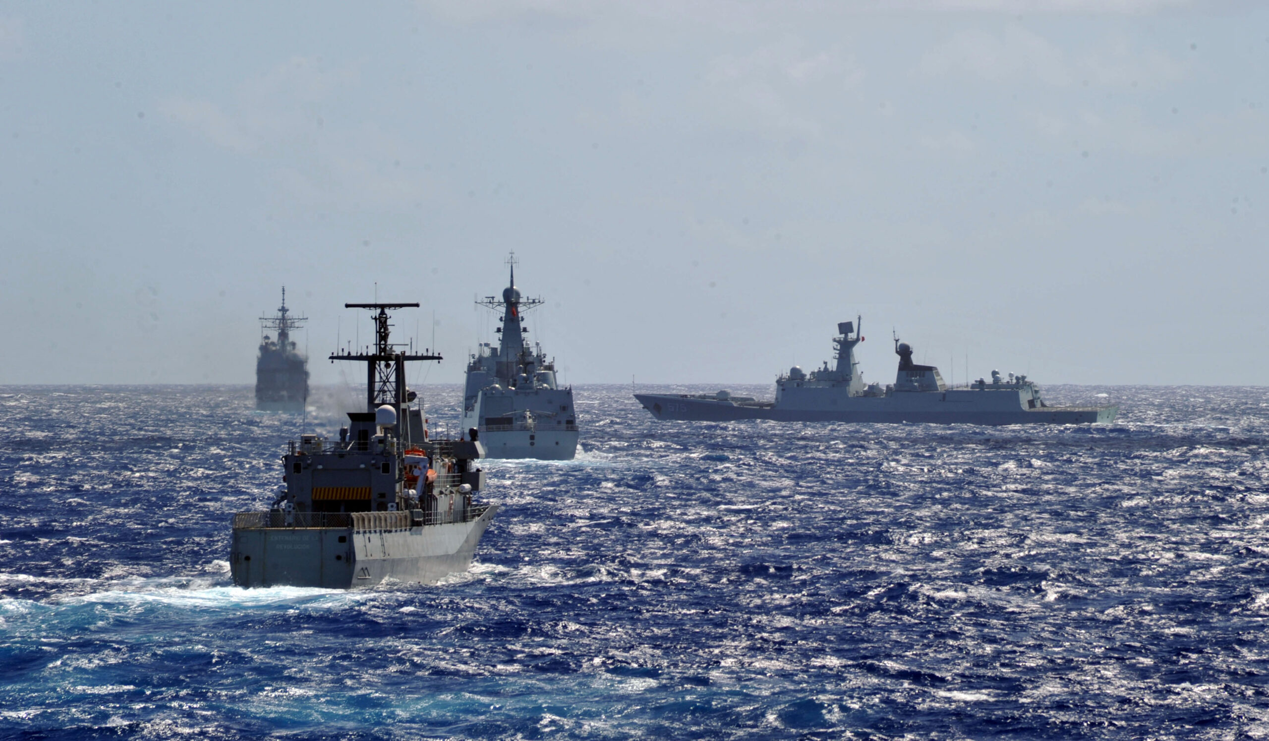 Pentagon monitoring 5 Chinese ships off Alaska