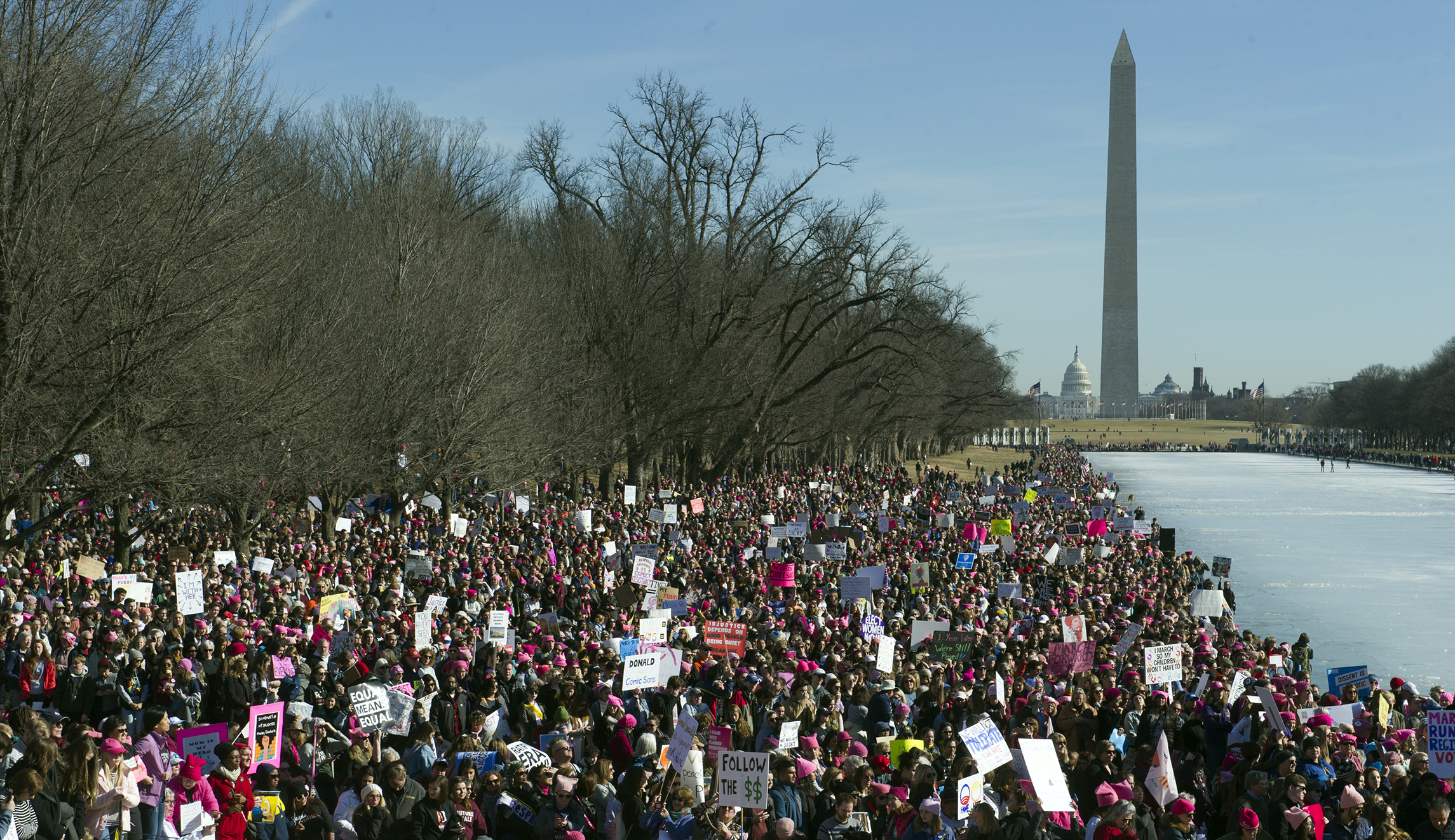 Trump: It’s a ‘perfect day’ for Women’s March