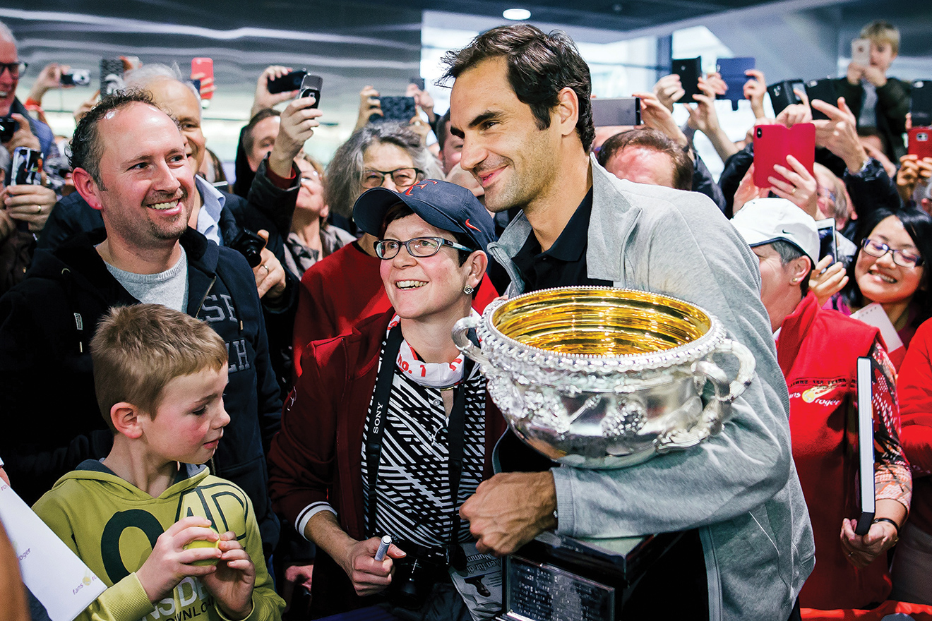 Roger Federer’s Smile