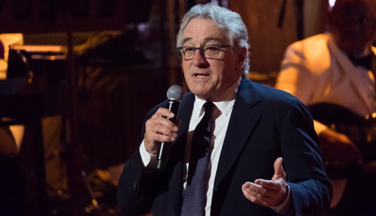 Robert De Niro is no stranger to having meltdowns over Trump, such as the time he ranted about how dangerous the president is, or about his desire to punch the Trump in the face simply because he doesn't like the way Trump talks. (Photo by Charles Sykes/Invision/AP)