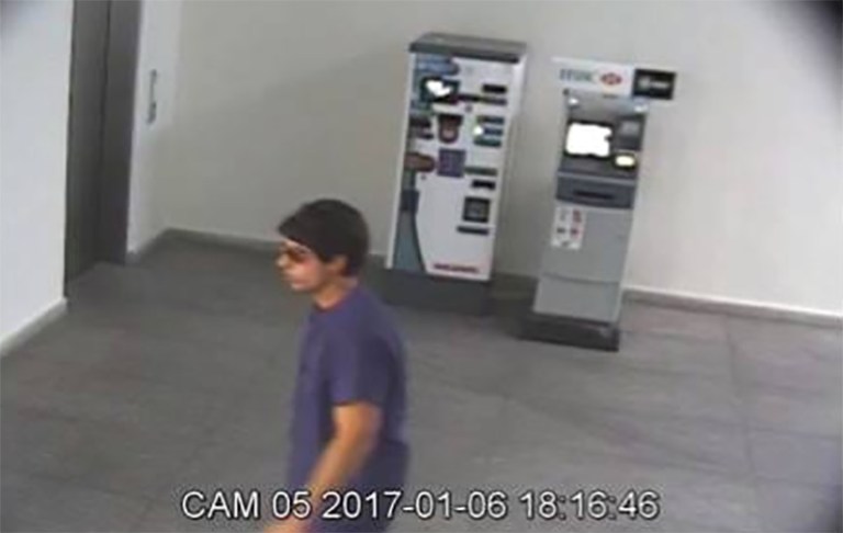 he official, whose name was not disclosed, was seen in surveillance video that shows the gunman stalking the official in a parking garage, according to the Associated Press. (Photo courtesy of the U.S consulate)