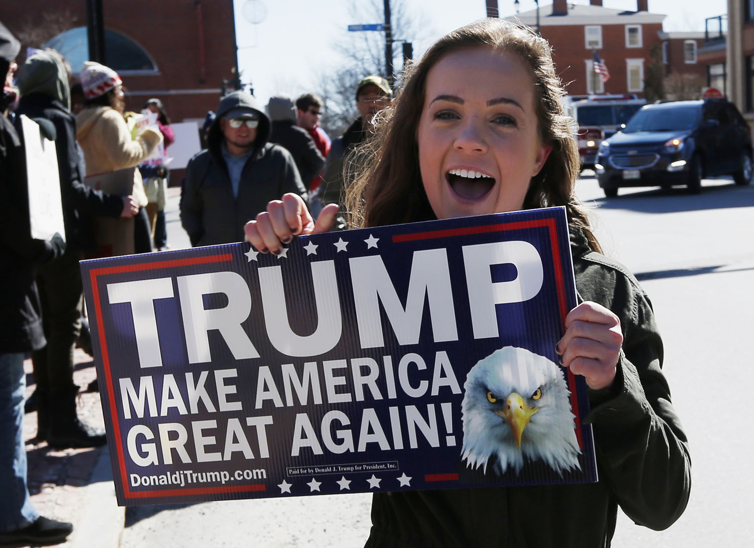 Trump sued for using photo of bald eagle on campaign merchandise