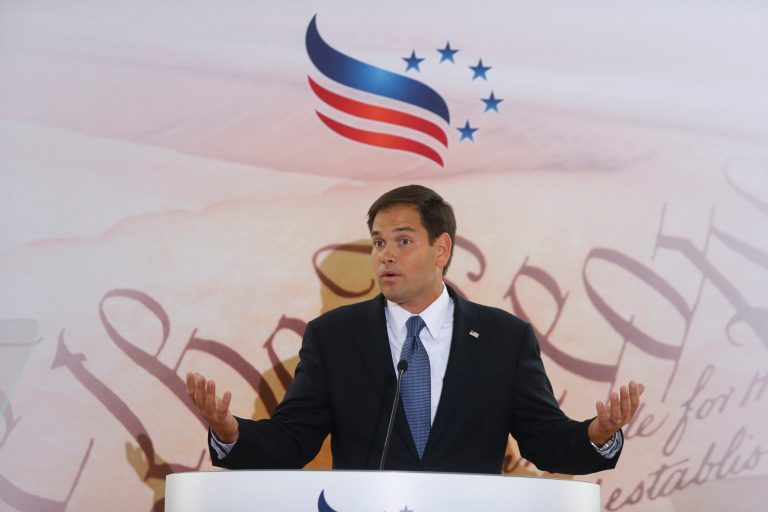 Nearly $2 million flowed in to Florida Sen. Marco Rubio's joint fundraising and re-election committees between July and September, plus a yet-undisclosed amount from his leadership PAC.ÃÂ (AP Photo/Charles Dharapak)