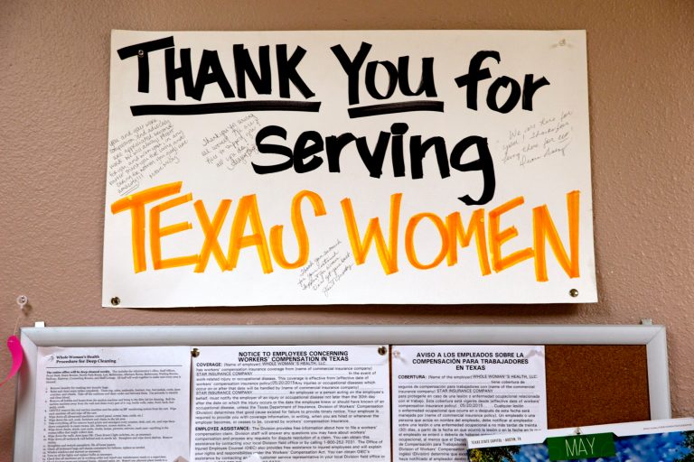A federal judge on Thursday temporarily blocked new Texas requirements for aborted infants to be buried or cremated. (AP Photo/Jacquelyn Martin)