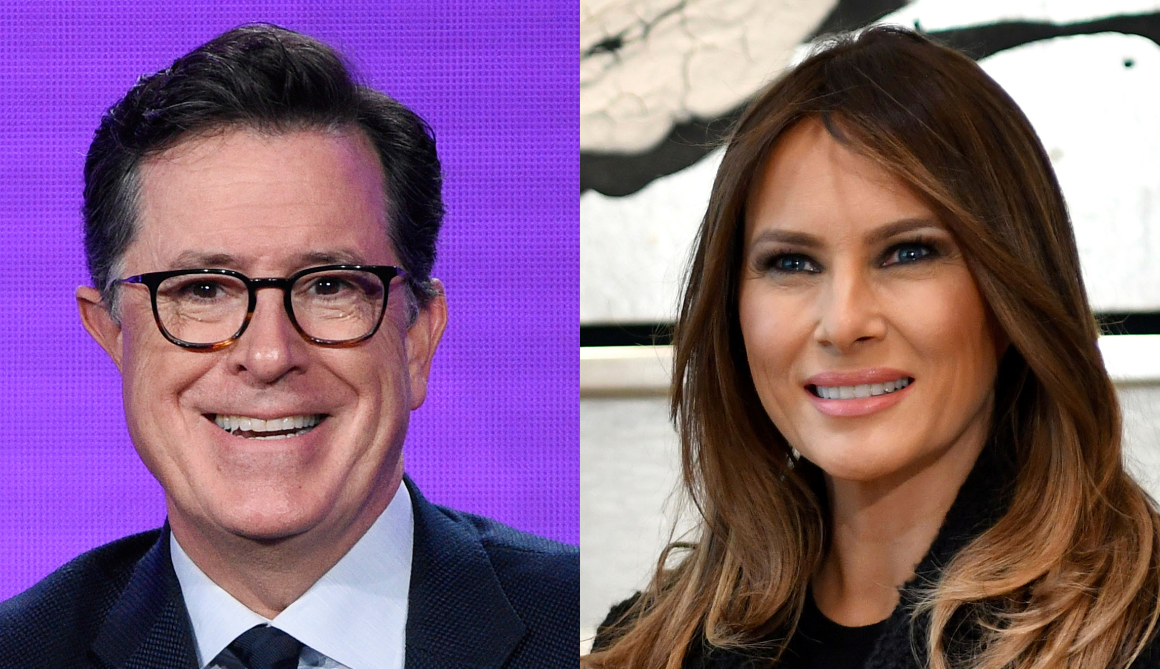Stephen Colbert helps Trump with Valentine’s Day message for Melania