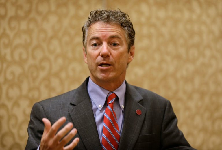 U.S. Sen. Rand Paul, R-Kentucky, is associated with hard-money views and opposition to the Fedâs control of the money supply. (AP/Charlie Neibergall)