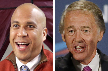 Democratic Sens. Cory Booker, Ed Markey retain seats
