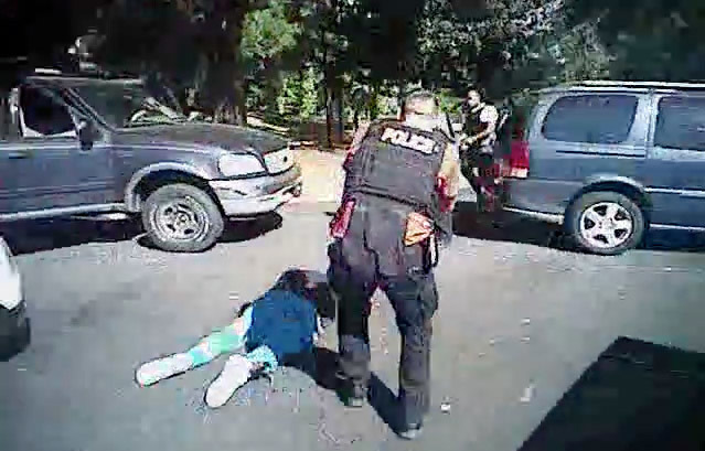 The Charlotte police department announced late Friday it will release all videos related to the shooting death of Keith Lamont Scott. (Charlotte-Mecklenburg Police Department via AP)