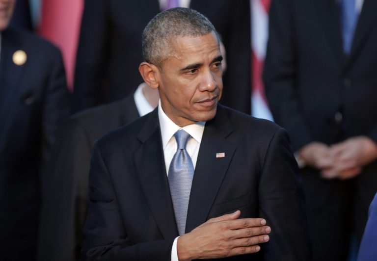 President Barack Obama is still planning on bringing Syrian refugees into the U.S., amid new worries that terrorists may try to sneak into the country as refugees.Â (AP Photo/Lefteris Pitarakis)