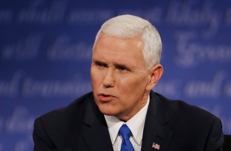 Democratic lawmakers said Gov. Mike Pence was 