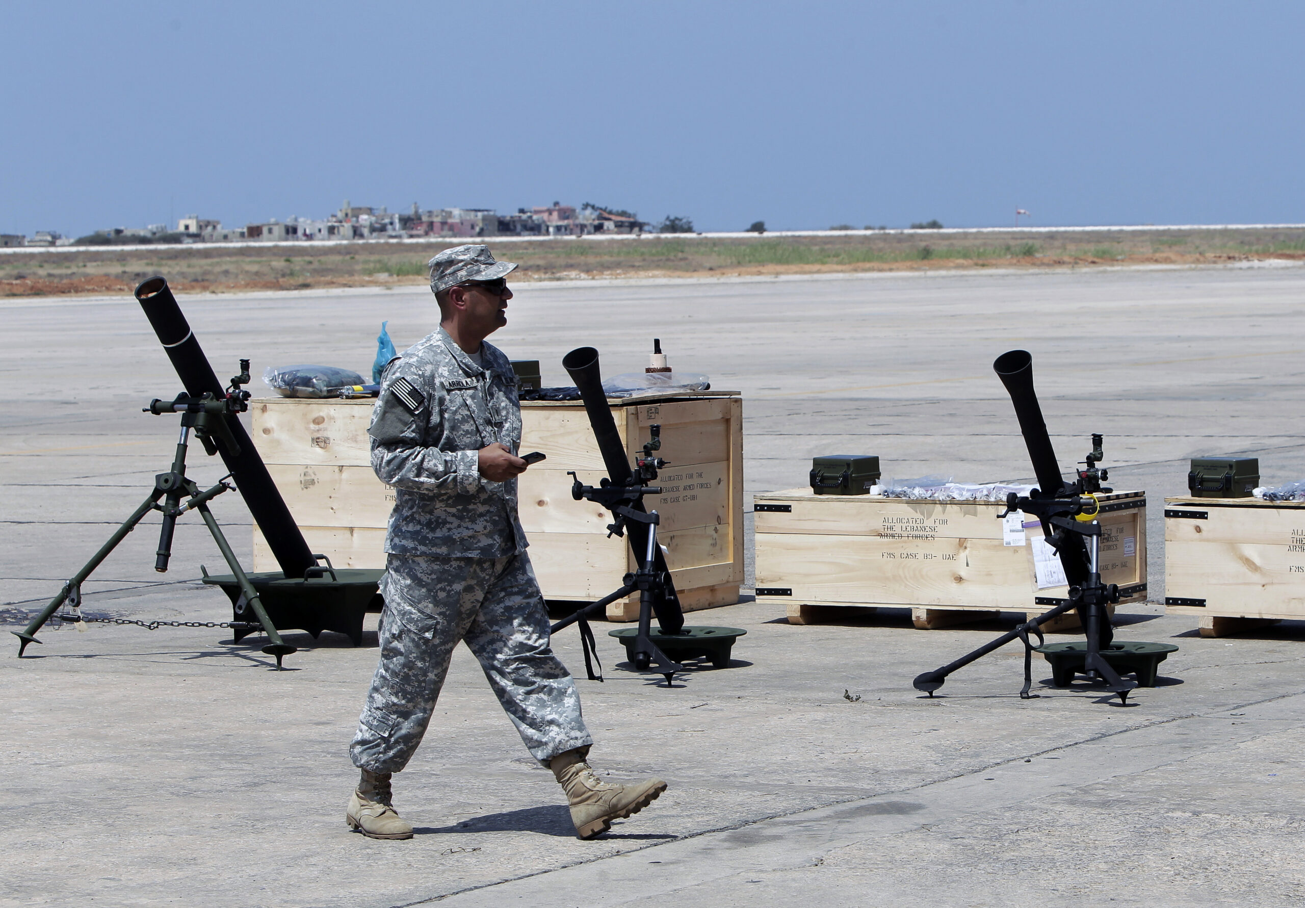 US delivers military aid to Lebanese army