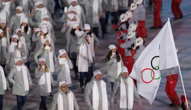 The four dozen Russians had attempted to appeal the International Olympic Committee's ruling that had banned them from competing. (AP Photo/Michael Sohn)