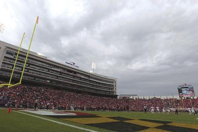 Rob Carr/Getty Images
The ill-advised expansion and addition of luxury boxes to Byrd Stadium helped create the debt that has forced the Maryland athletic program to cut eight teams.