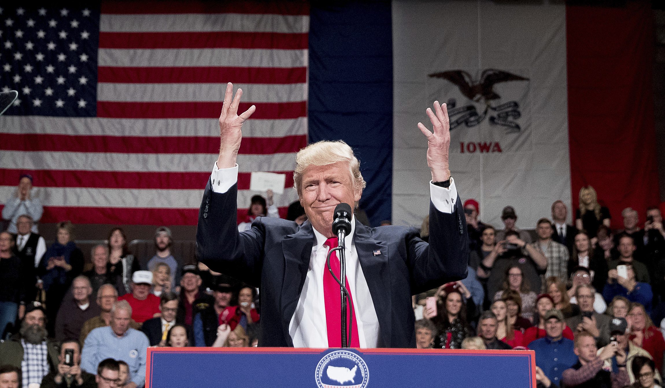 Trump Iowa goal: Win general election while Democrats struggle through caucuses