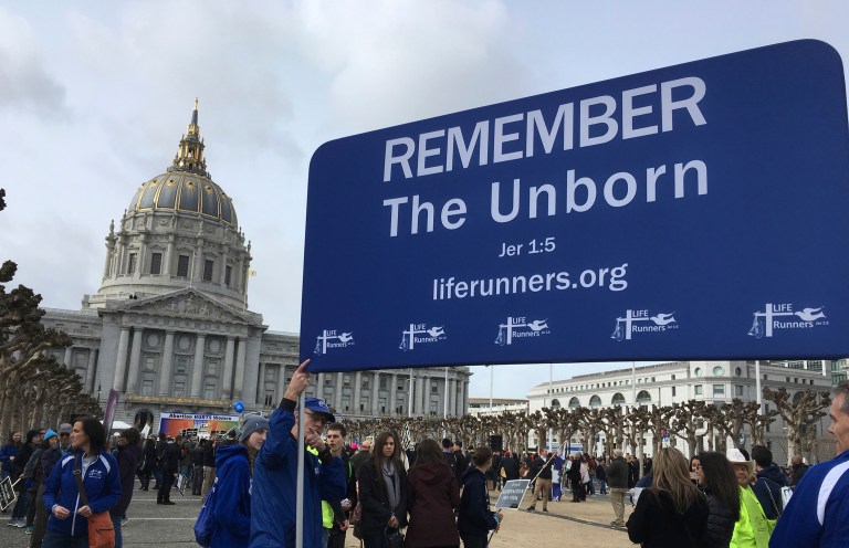 The House passed a sweeping abortion bill Tuesday that would permanently ban federal funding for abortions and restrict some Obamacare plans that cover elective abortions. (AP Photo/Jocelyn Gecker)